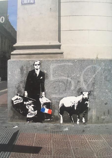 Blek Le Rat (b 1952-) 'Getting Through Walls', Double Levered Cardback Book, 2nd Edition, 2008 - 11