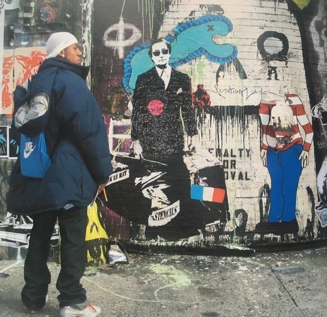 Blek Le Rat (b 1952-) 'Getting Through Walls', Double Levered Cardback Book, 2nd Edition, 2008 - 7