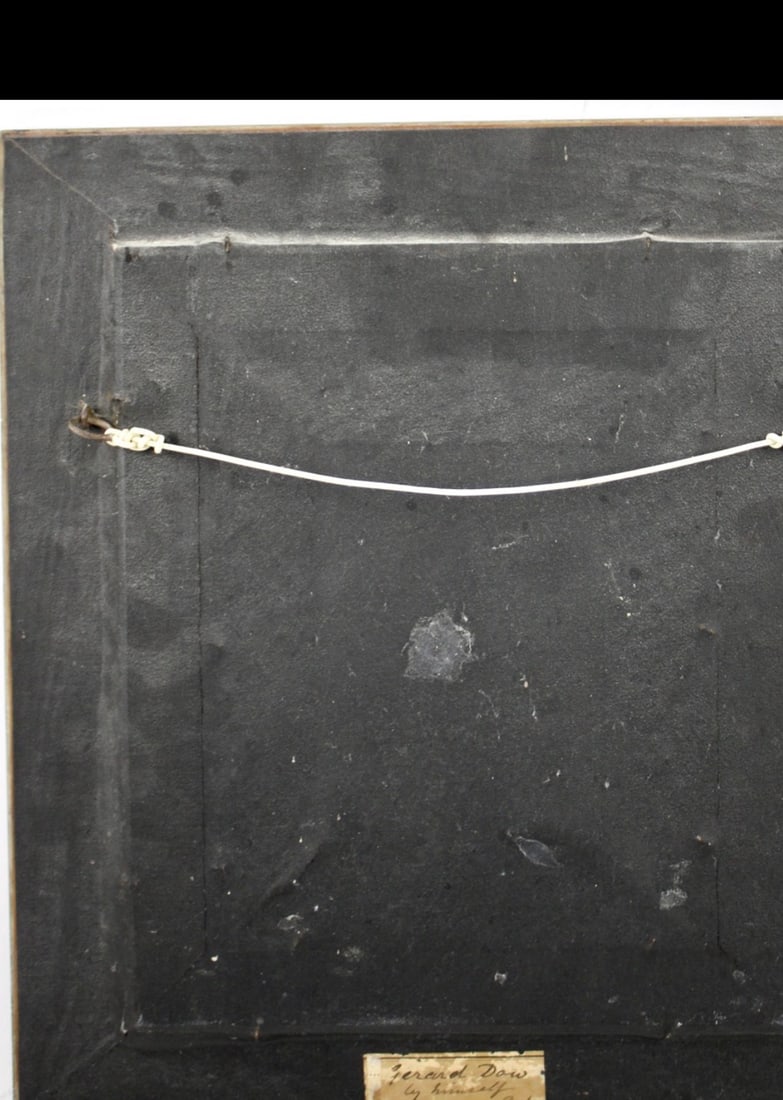 17th Century Style Painting, Oil On Board “The Violin Player“ By Dominica’s Van To - 2