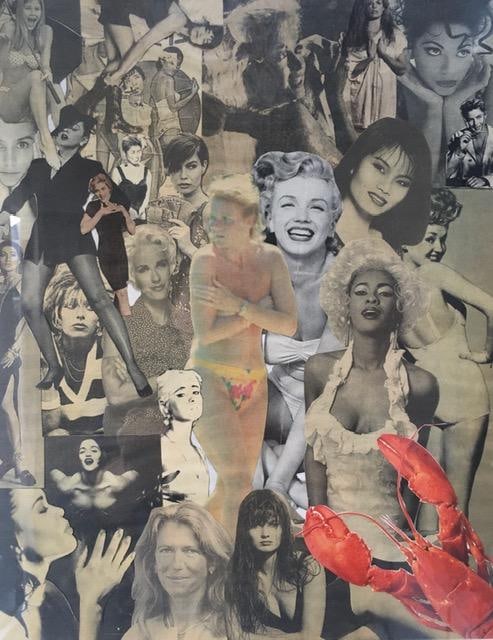 Unknown Artist (b- 19**) Unique One Off, Pop Art, Collage, "Society – The Class of 1996", 1996 - 3