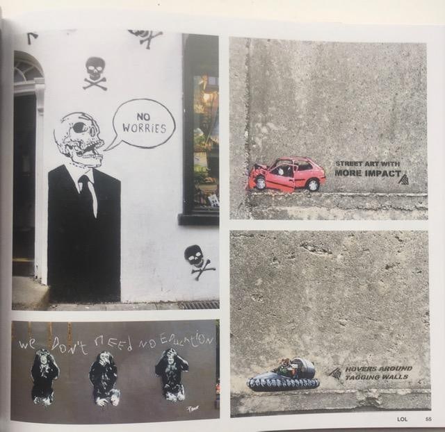 URBAN SCRAWL- The Written Word on Street Art, Lou Chamberlin, Hardback, Street 1st Edition, 2018 - 7