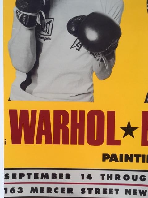 Basquiat, Andy Warhol (b 1928-87) ‘Four Hands’ Retro Bill Board Exhibition, Offset Litho - 5