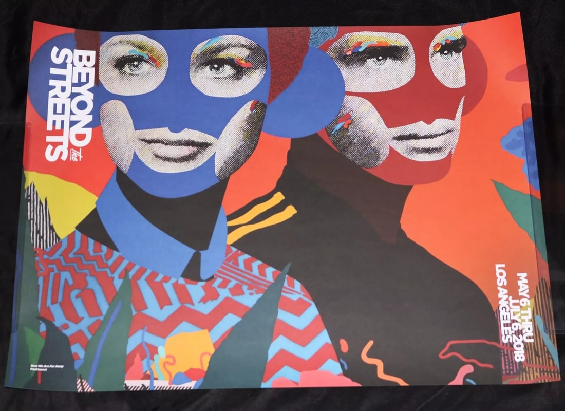 Paul Insect (b1971) ‘Beyond The Streets’ Exhibition Art Print Poster Allouche Gallery, L - 5