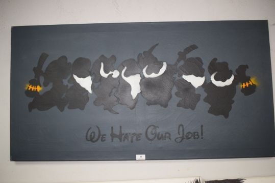 EXTC (b1970) 'We Hate Our Jobs' Urban/Street, Signed, Editioned, 2008 - 3