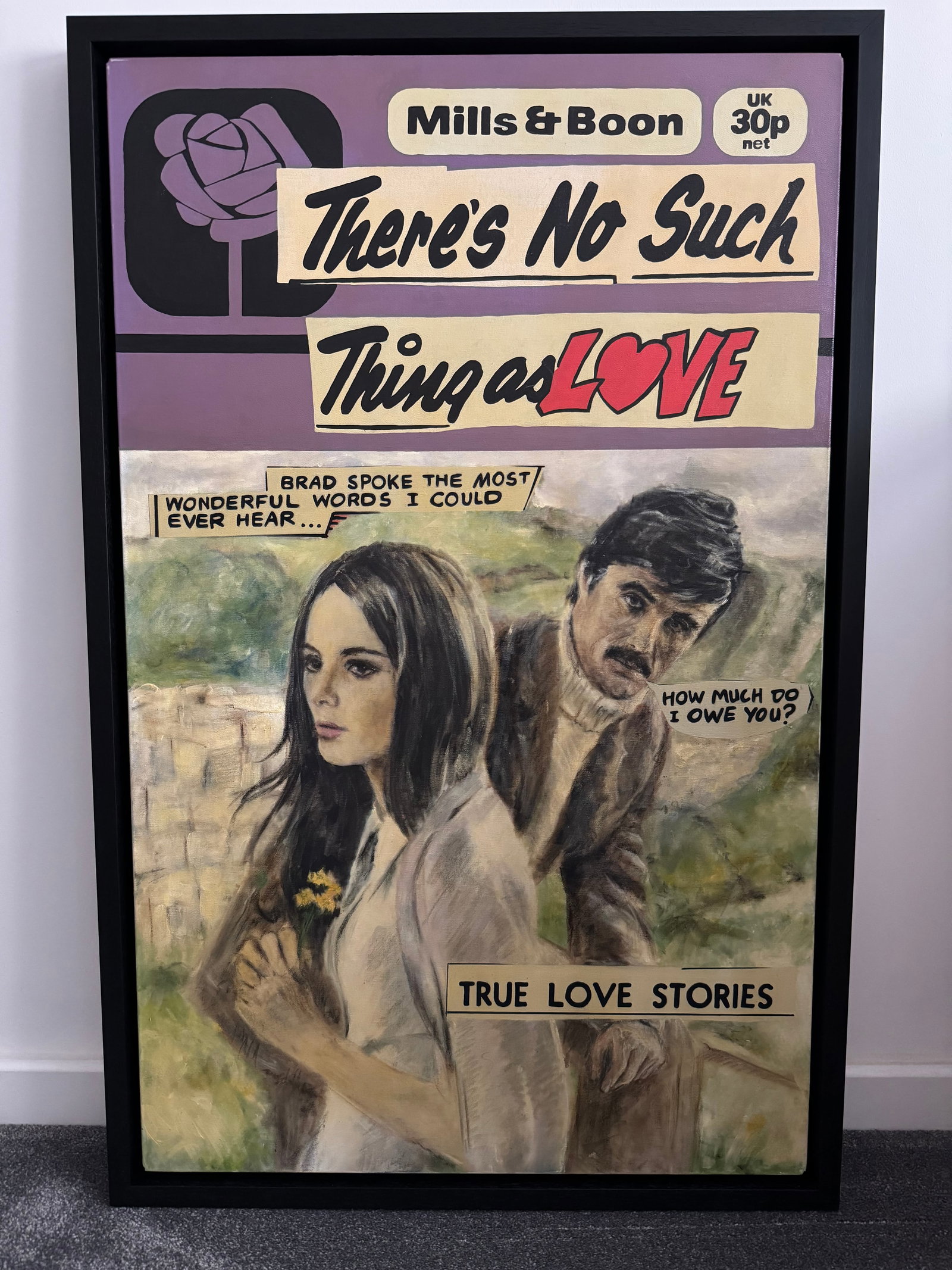 The Connor Brothers - Original Oil On Canvas: Title: The Connor Brothers - Original Oil On Canvas Description: Measuring 1285mm x 828mm. This is a stunning one of a kind unique original Connor Brothers oil on canvas. This is an