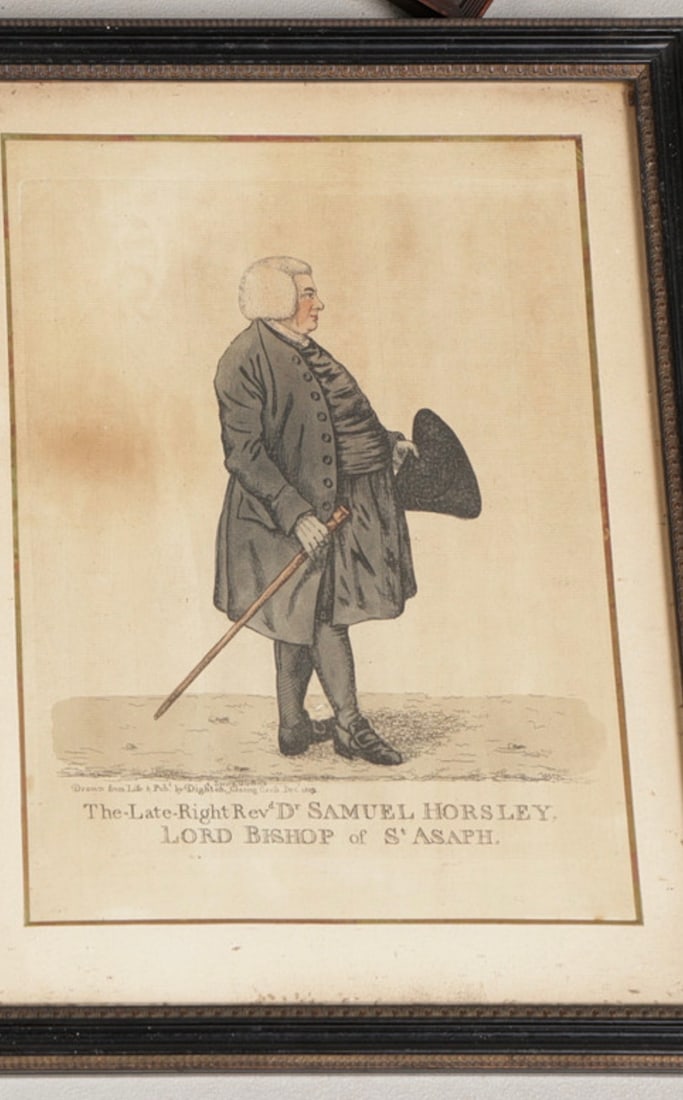 The Late Right Rev’d Dr Samuel Horsley Lord Bishop of St. Asaph”: Title: The Late Right Rev’d Dr Samuel Horsley Lord Bishop of St. Asaph” Description: Print “The Late Right Rev’d Dr Samuel Horsley Lord Bishop of St. Asaph” Middle