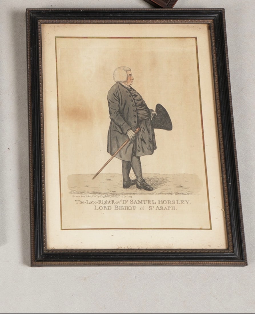 The Late Right Rev’d Dr Samuel Horsley Lord Bishop of St. Asaph” - 2