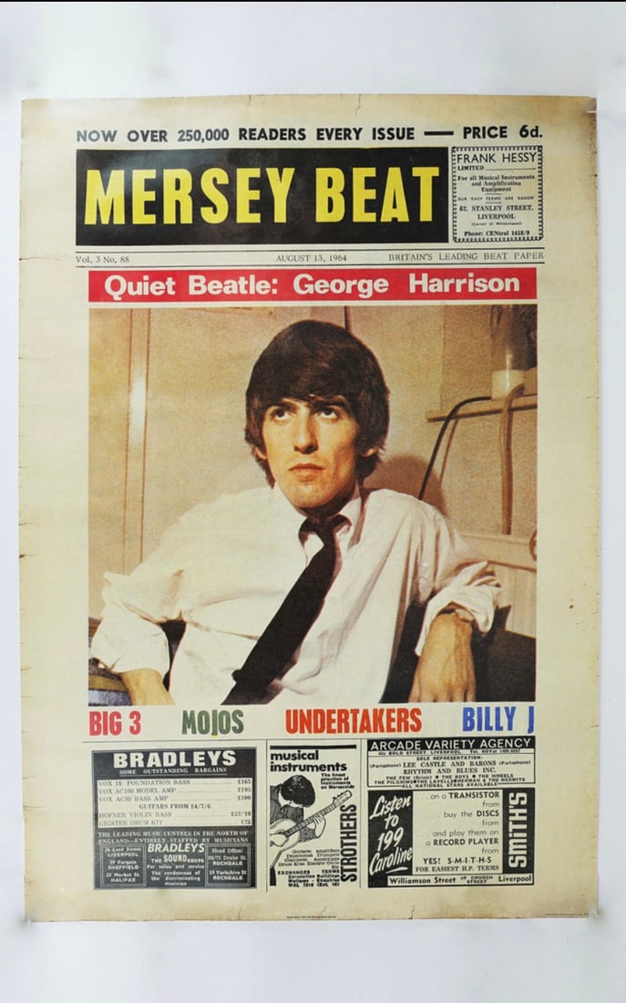 4 Beatles Posters, Unframed - 3