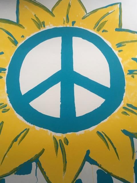 Paul Insect (B 1971) ‘Peace’ For Ukraine, Screeprint, Editioned, Signed, 2022 - 3