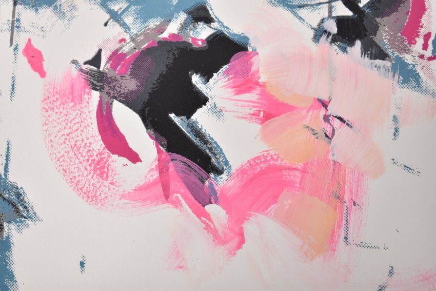 Mr Jago (B.1972) 'Walking Wounded' Modern Graffiti Abstract, Ltd Ed, Screenprint In Colours, 2008 - 4