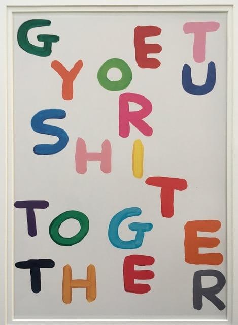 David Shrigley OBE (b 1968) ‘Get Your S*** Togethrer’, Shrig Mini Series Offset Lithogra - 3
