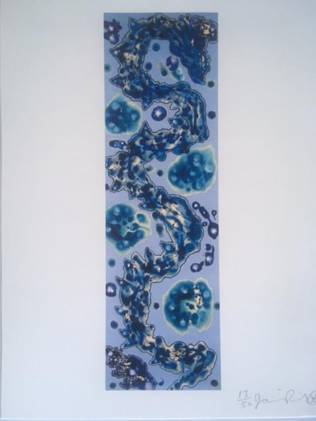 Jamie Reid (b1947-2023) ‘Slated’ Original Abstract Art, Hand Signed, From An Edition of  - 5