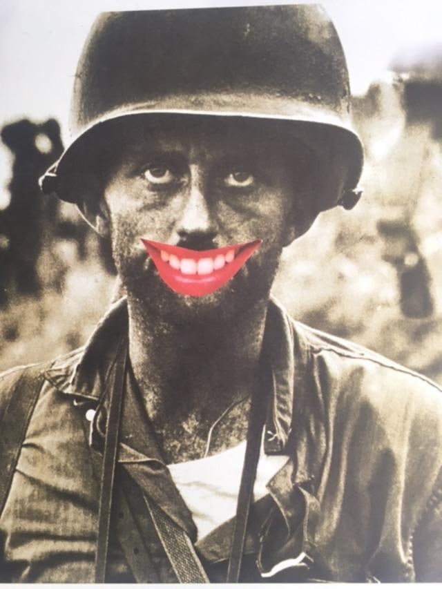 Gee Vaucher (b 1945) 'Soldier' Subversive Art, Ltd Edition Screen Print, With P.O.W Blind Stamp 2... - 3