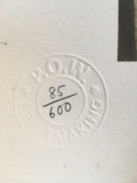 Gee Vaucher (b 1945) 'Soldier' Subversive Art, Ltd Edition Screen Print, With P.O.W Blind Stamp 2... - 4