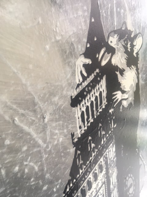 Rourke Van Dal (b1964) 'Rat On Big Ben', Spray Paint and Acrylic On Board, Signed, Editioned, 200... - 7