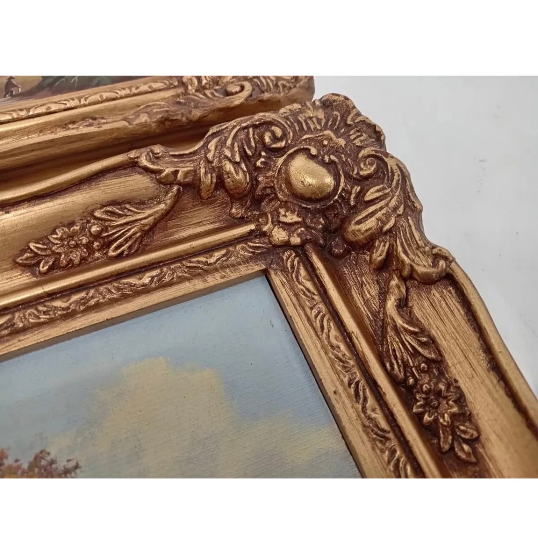 Original Oil Painting 11 x 9” Landscape; Signed - 4