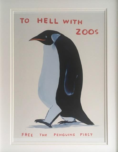 David Shrigley OBE (b 1968) ‘I Hate Humans & 3 Others’, Shrig Mini Series Offset Lithogr - 3