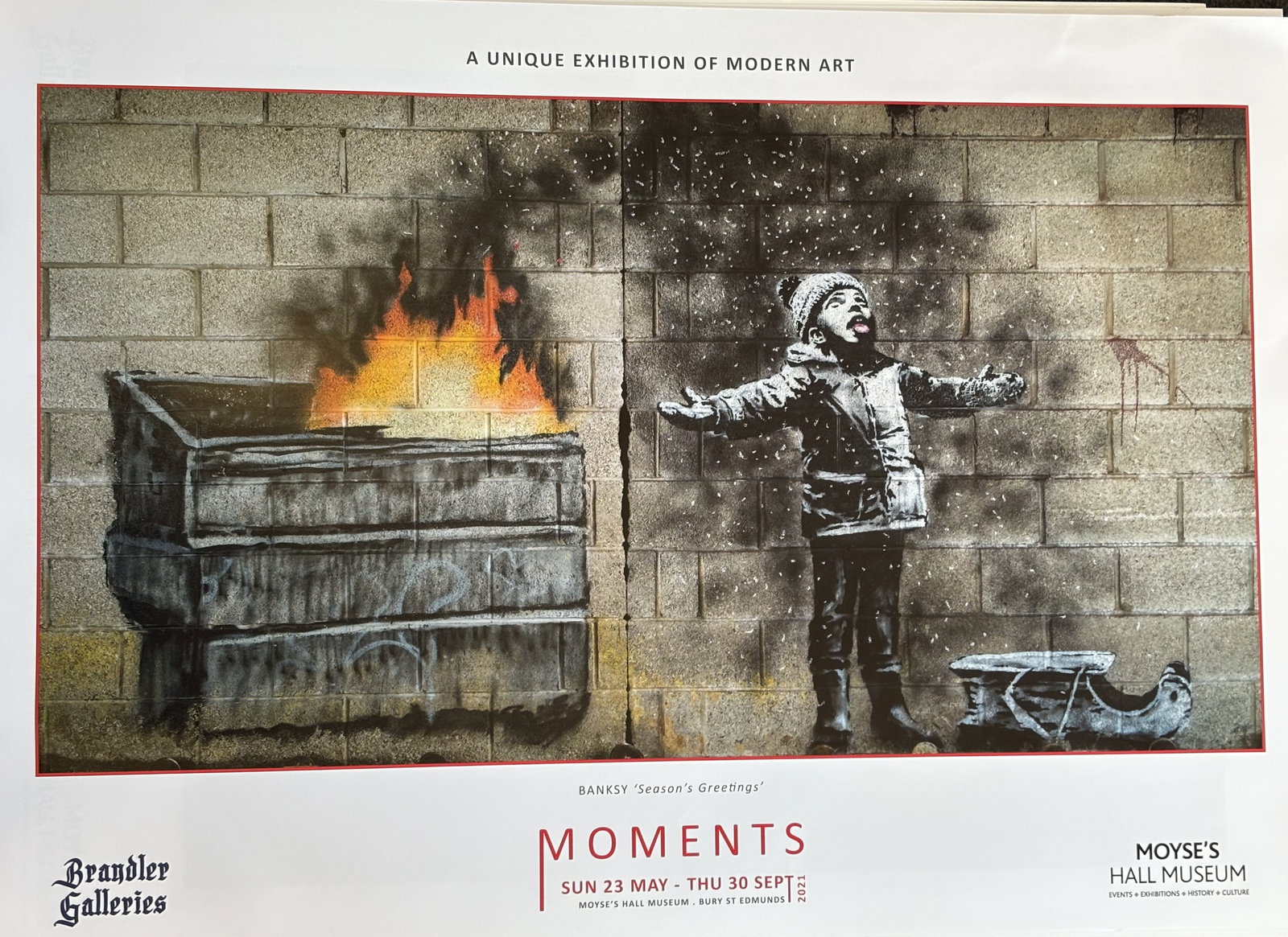 Banksy Seasons Greetings Poster - Limited Edition Unsigned Naturally 50 x 70 cm Free Post In UK: Title: Banksy Seasons Greetings Poster - Limited Edition Unsigned Naturally 50 x 70 cm Free Post In UK Description: Perhaps Banksy's most famous of all Street pieces, used in numerous