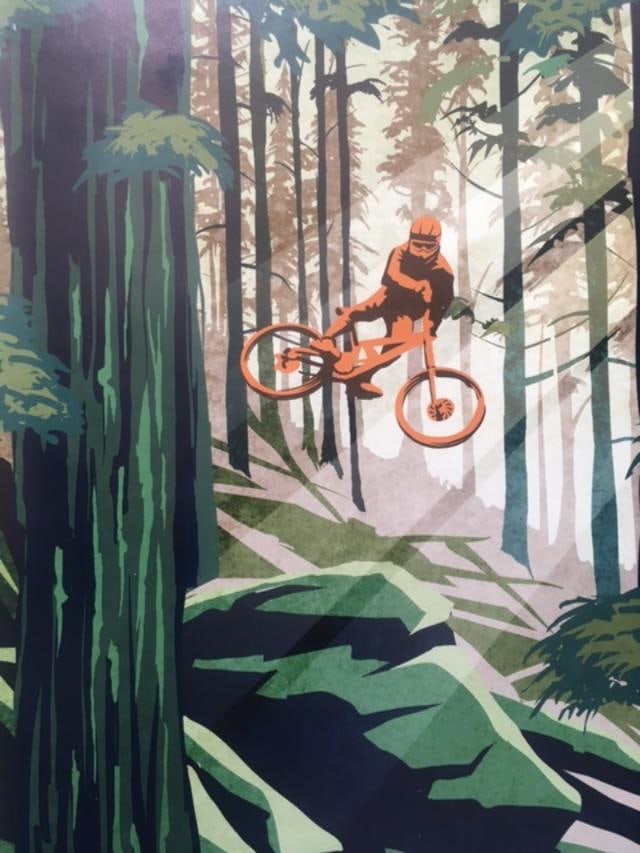 Filsouf. S (b1994) ‘My Therapy’ Mountain Bike, X Trail, Lithograph. 2024. - 4
