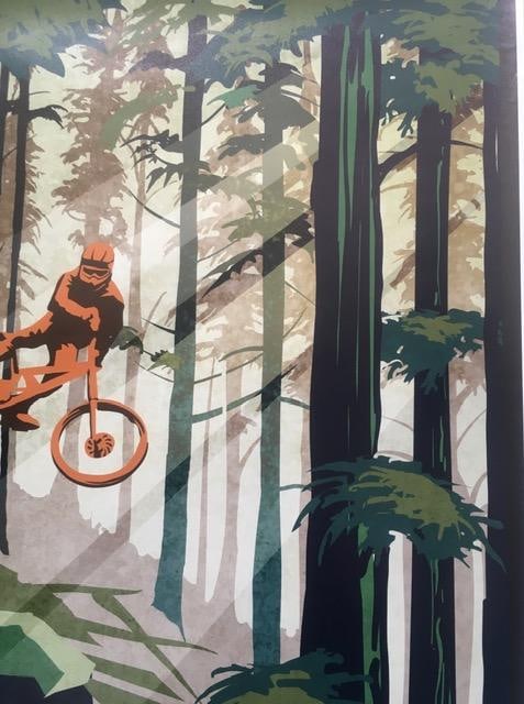 Filsouf. S (b1994) ‘My Therapy’ Mountain Bike, X Trail, Lithograph. 2024. - 5
