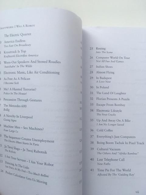 KRAFTWERK (1970) Wolfgang Flur ‘I Was A Robot’ Auto-bio /Cultural Analysis, 2000 - 9