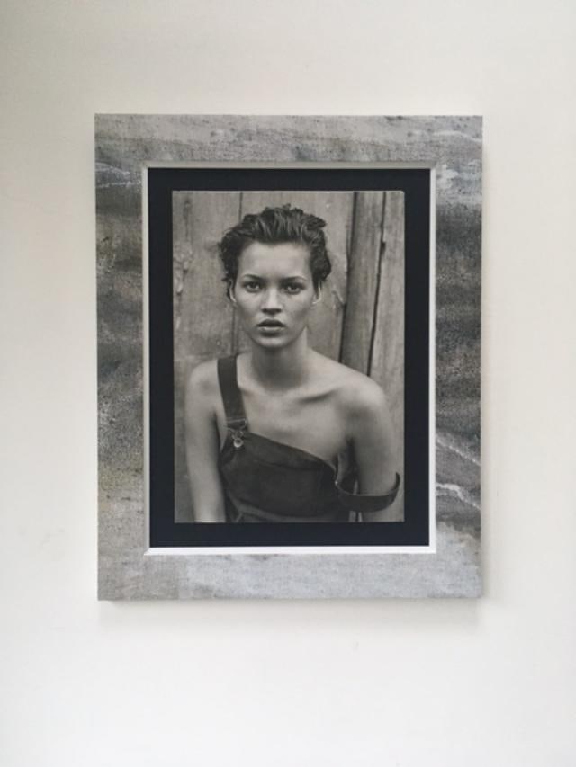 Kate Moss, Peter Lindbergh (b 1944-2019) New York, Large Portrait, Framed, 1994 (1 of 12)