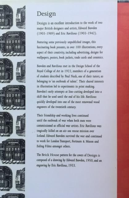 Bawden (1903-89) Eric Ravilious (1903-42) Design: Edward Bawden and Eric Ravilious, 2014 - 4