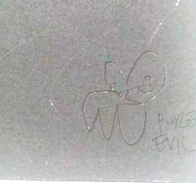 Pure Evil (British 1968-) Marlenes Lips De-constructed - Unique Offset Lithograph 2012 - 10