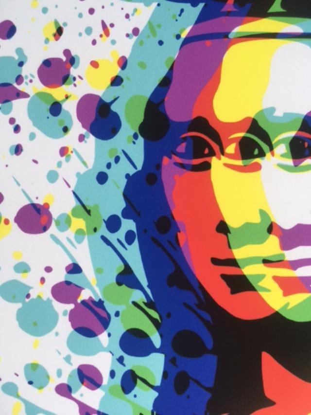 Chris Boyle (b1972) 'Mona Lisa Mouse’ 3Dimensional Urban/Street Art Print, AP, COA, 2024 - 3