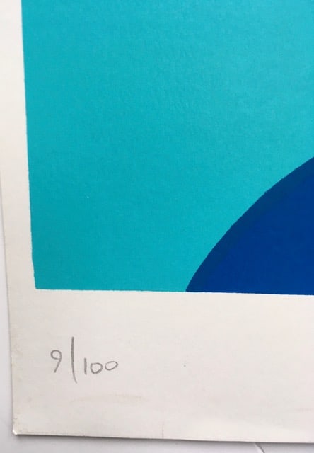 Pure Evil (English 1968) Purple ‘Jackie Kennedy In Tears’, Screenprint, Signed Numbered  - 4