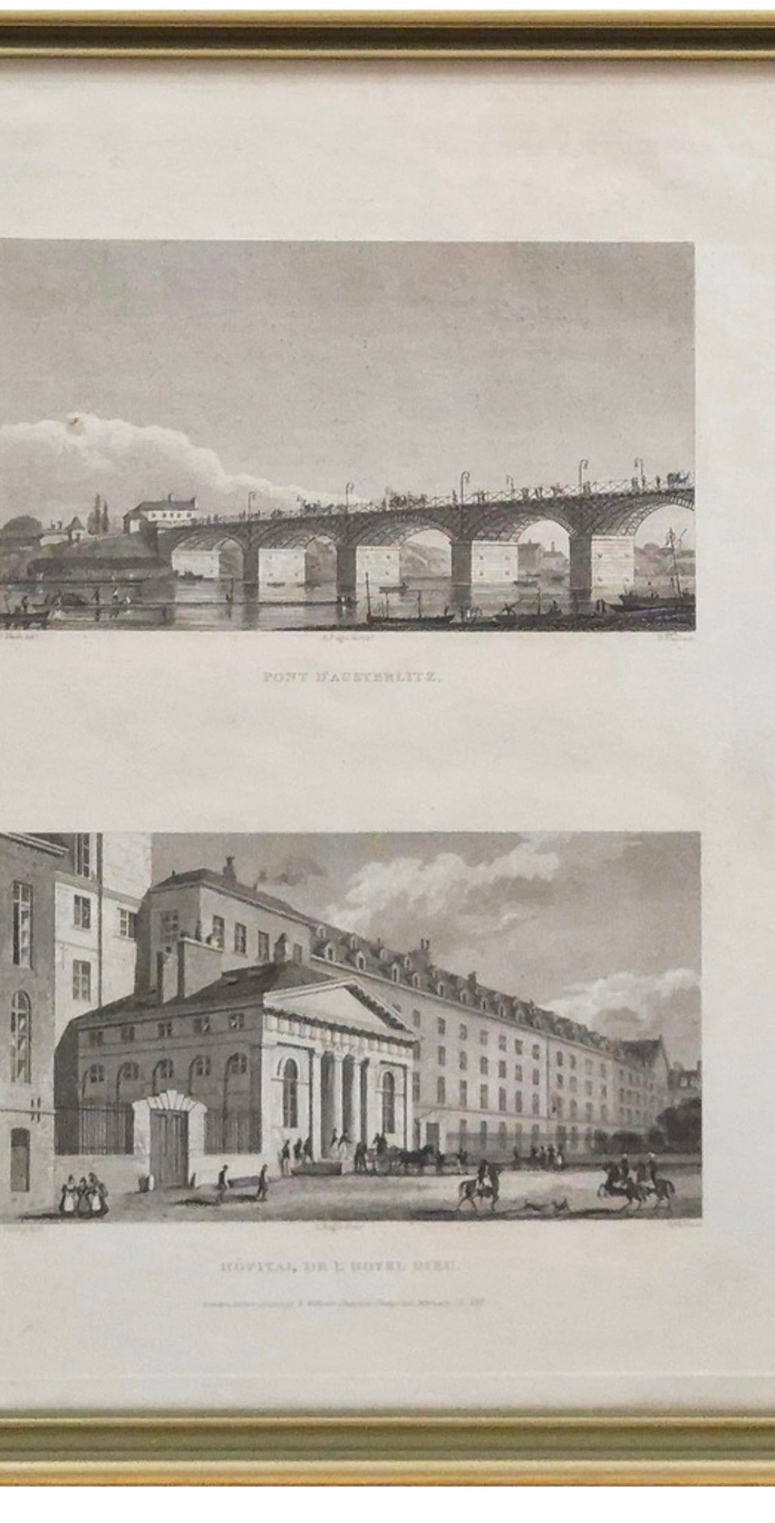 French Architectural Engraving - 2