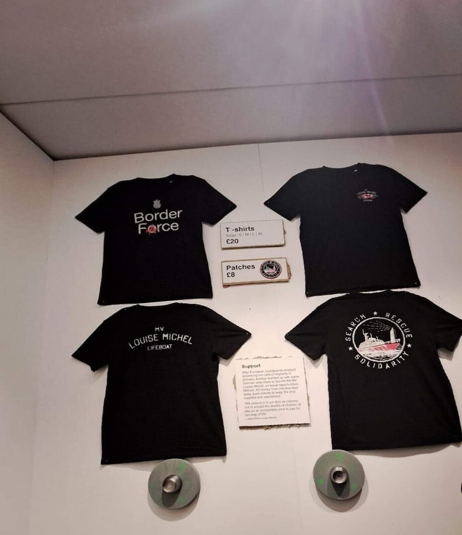 Banksy (b.1974) Authorised ‘Cut & Run - 25 Years Card labour’, Exhibition, Glasgow GOMA  - 16