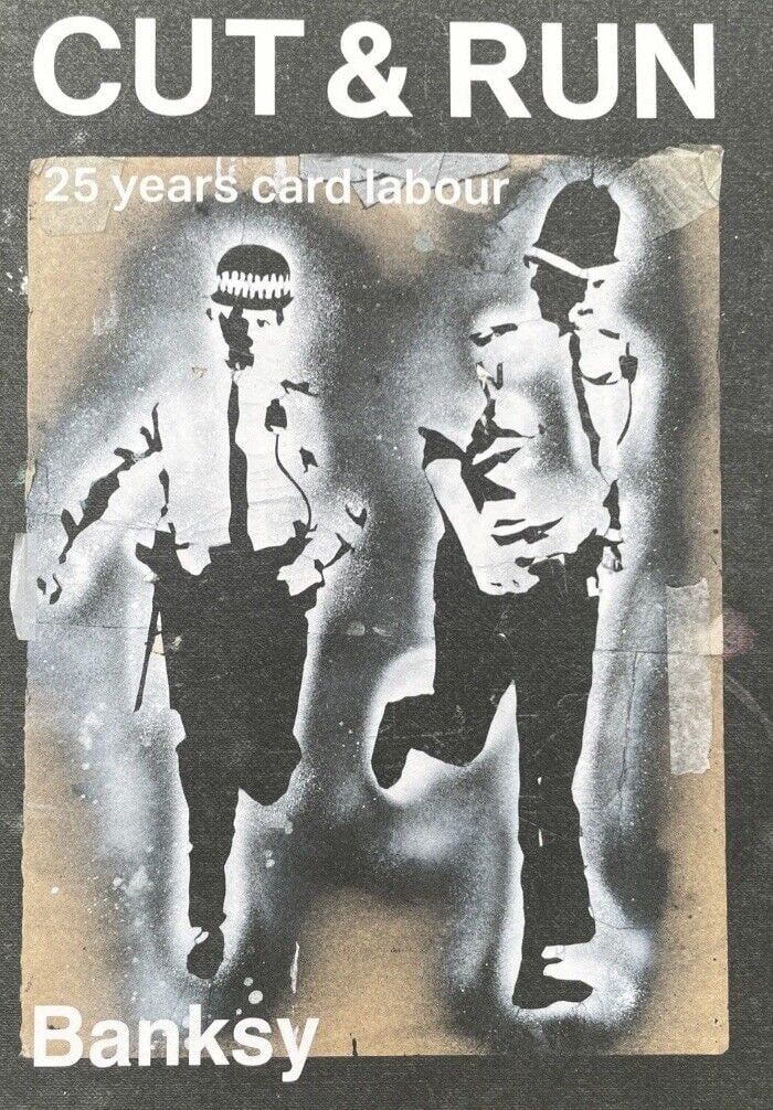 Banksy (b.1974) Authorised ‘Cut & Run - 25 Years Card labour’, Exhibition, Glasgow GOMA  - 17