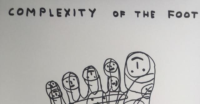 David Shrigley OBE (b 1968)‘Complexity of The Foot’ Offset Lithograph, Ltd Edition of 35 - 7