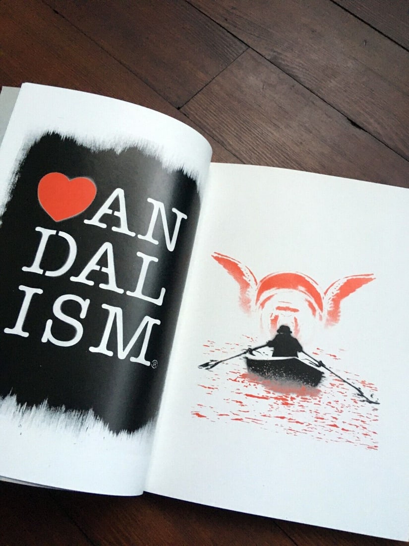 Nick Walker (b.1969) 'Boom Box Vandal' Screenprint In Blue & 1st Edition, A Sequence of Events - 12