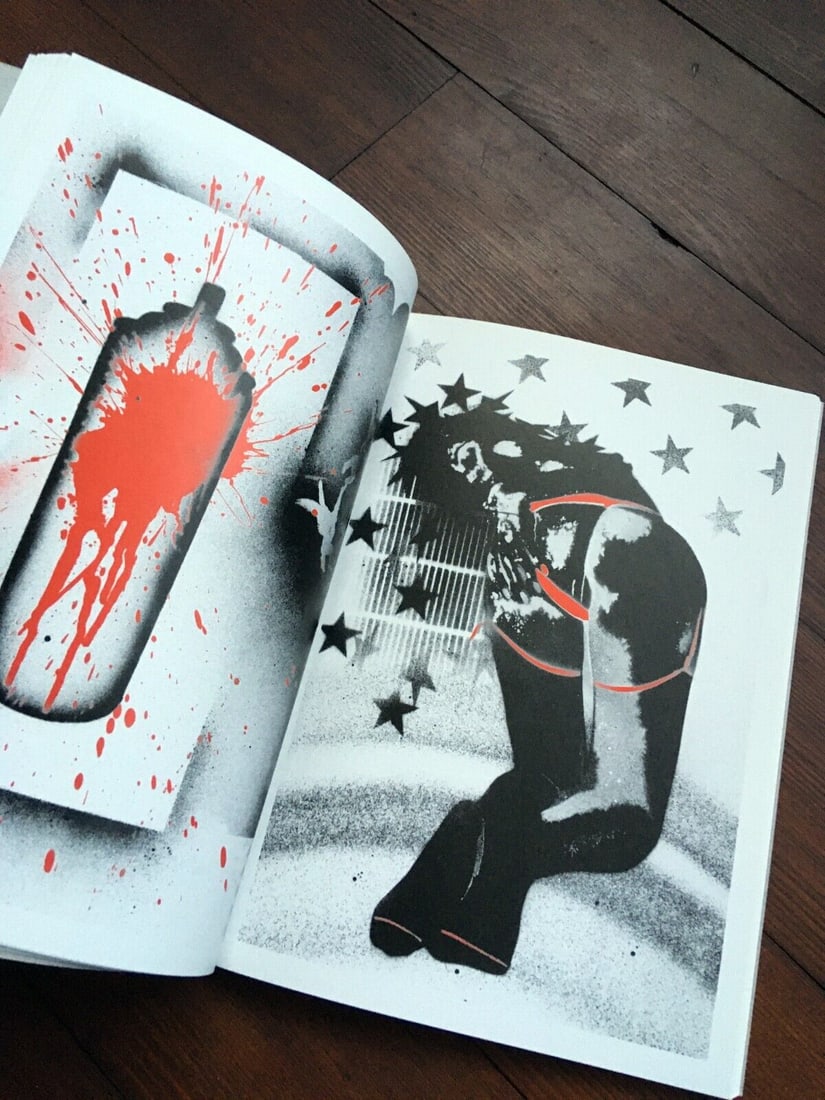 Nick Walker (b.1969) 'Boom Box Vandal' Screenprint In Blue & 1st Edition, A Sequence of Events - 17