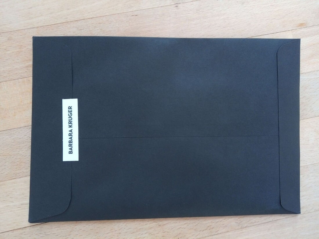 Barbara Kruger (B 1945) Untitled (Flag/Bandana/Wall Hanging) Screen Print On Cotton, Limited Ed 2... - 4