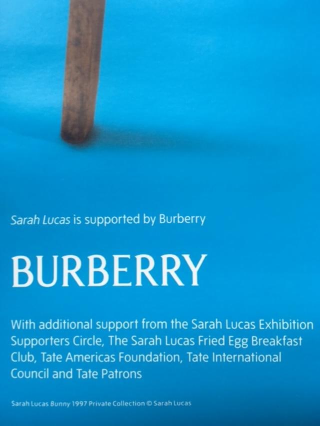 Sarah Lucas (b 1962) Offset Lithograph of (Bunny, 1997) At Happy Gas Exhibition, Discontinued, 20... - 3