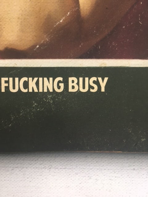 Son of Innes (b 1977) ‘Tell Him I’m To f**king Busy Or Vice Versa,’ Editioned, Gic - 4