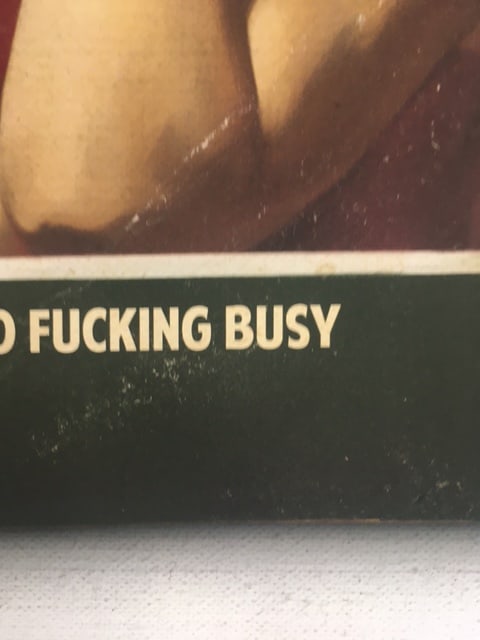Son of Innes (b 1977) ‘Tell Him I’m To f**king Busy Or Vice Versa,’ Editioned, Gic - 5