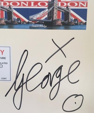 Gilbert & George (b.1943 & 42) Italian & British, Signed,Time Out London, Bridge Flagsky Ltd Ed 2... - 5