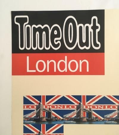 Gilbert & George (b.1943 & 42) Italian & British, Signed,Time Out London, Bridge Flagsky Ltd Ed 2... - 7