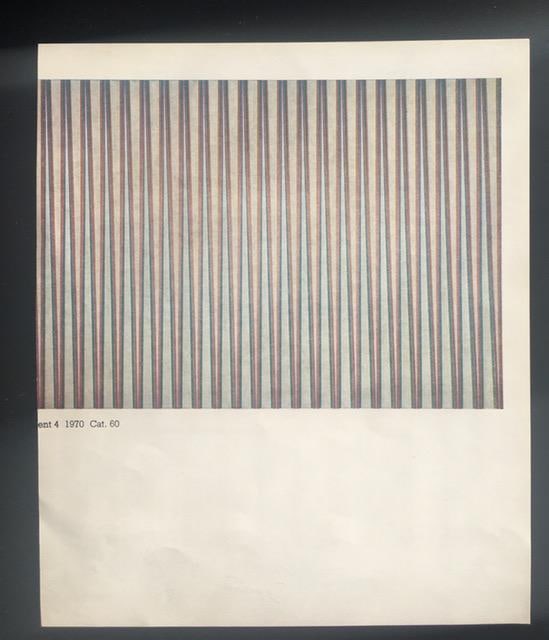 Bridget Riley (1931) ‘Halcyon’ Final Study for a Painting, Unique, Provenance, Hand Sign - 17