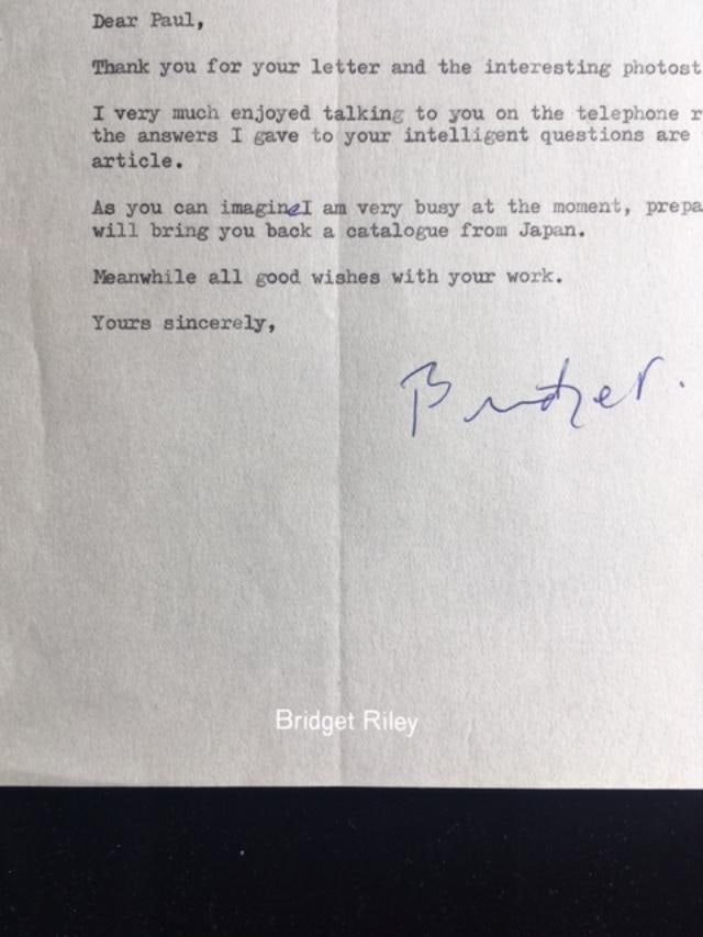 Bridget Riley (1931) ‘Halcyon’ Final Study for a Painting, Unique, Provenance, Hand Sign - 9