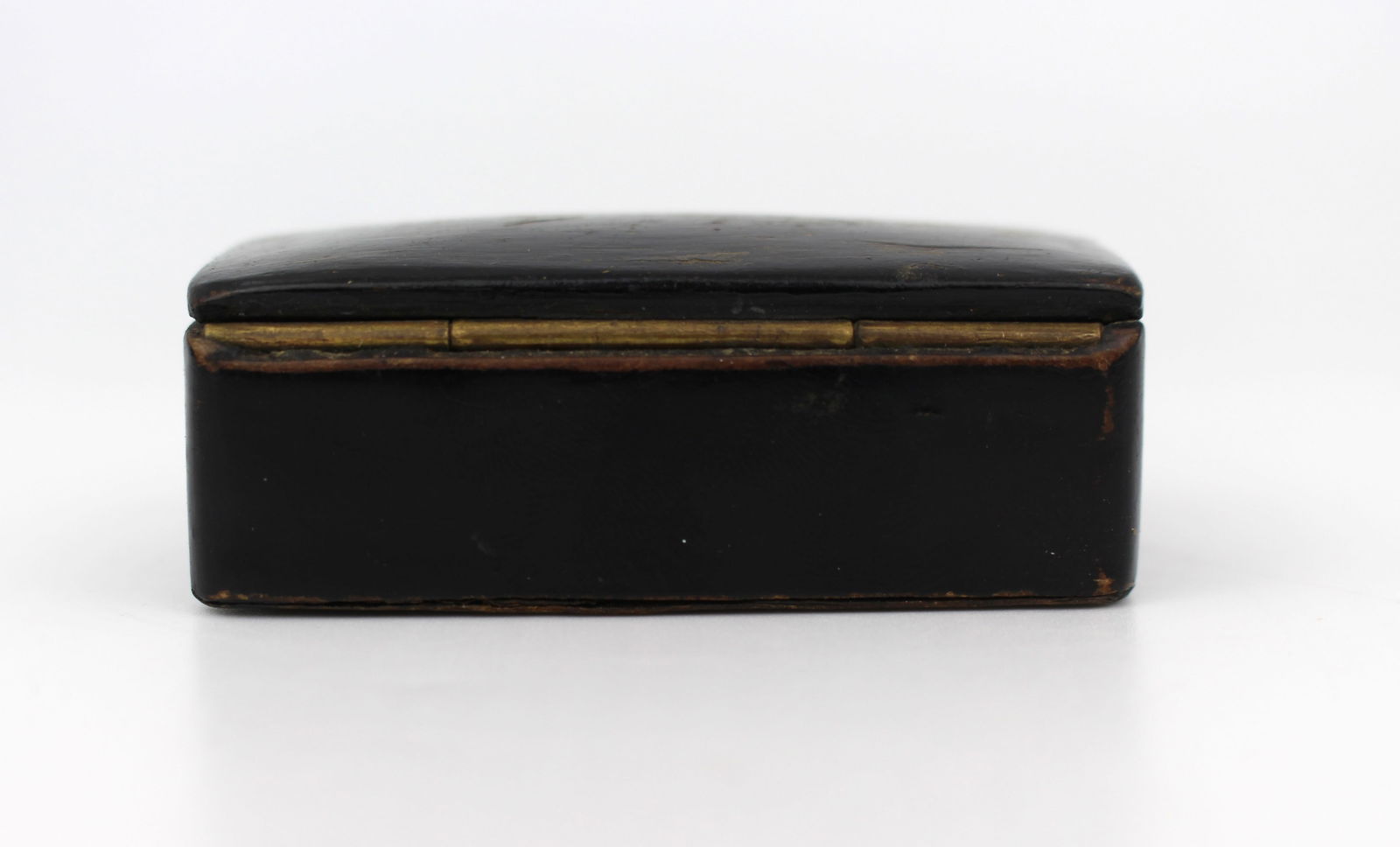 Small 19th Century Papier-Mâché Snuff Box – Gilt Lacquer Decoration, c.1830 - 4