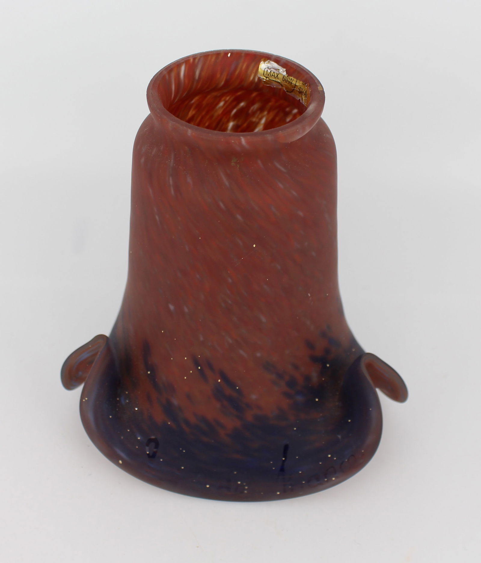 2 x Vintage French Glass Lampshades - 3