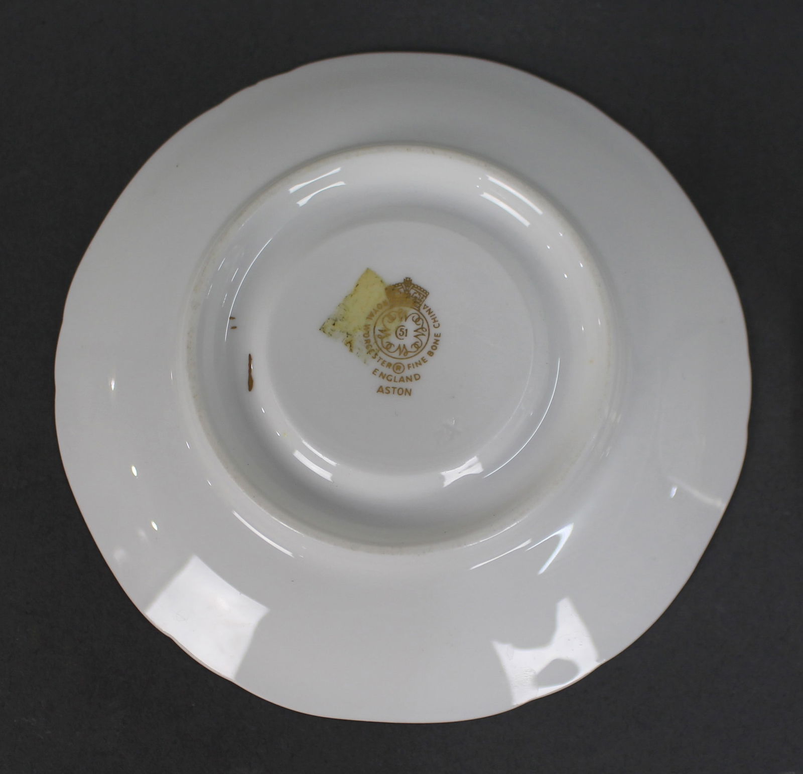 Collection of 3 Royal Worcester Aston Demitasse Cups & Saucers - 8