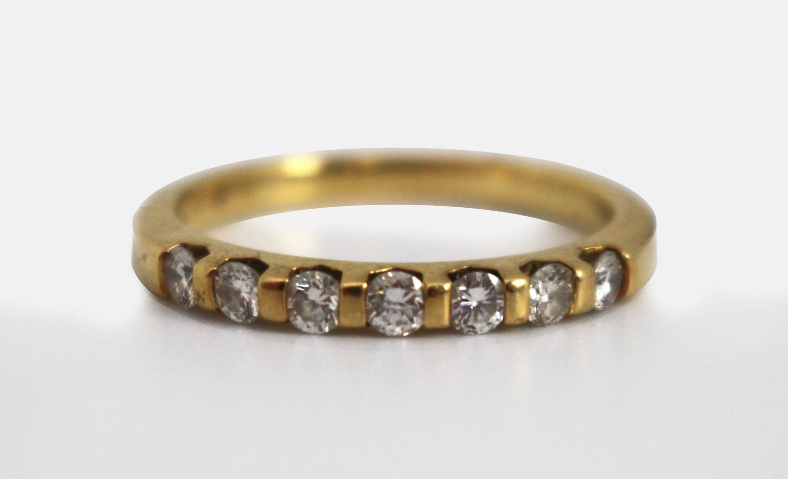 Diamond Half Eternity Ring (1 of 5)