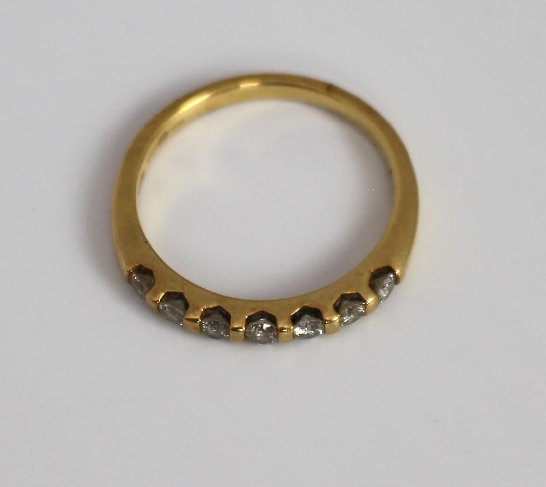 Diamond Half Eternity Ring - 2