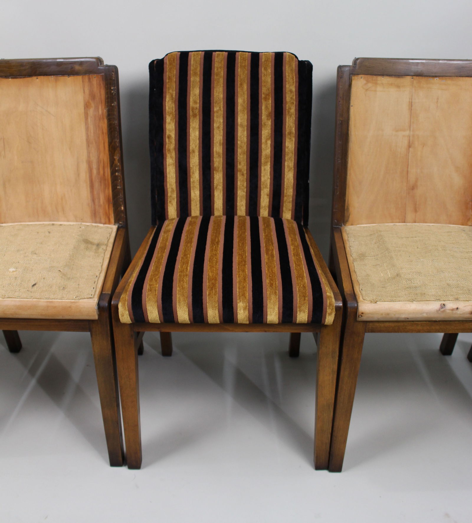 Set of 6 Art Deco Dining Chairs - 3